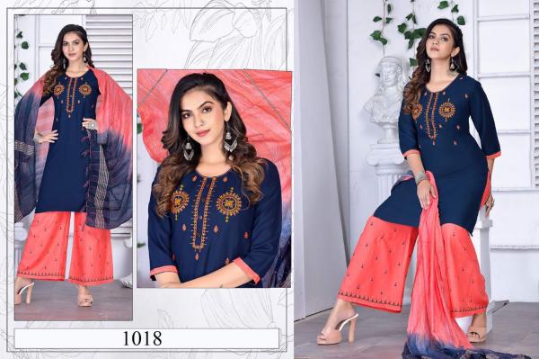 Girinemi Cherish Vol 1 Rayon  Embroidery Designer ReadyMade Suit